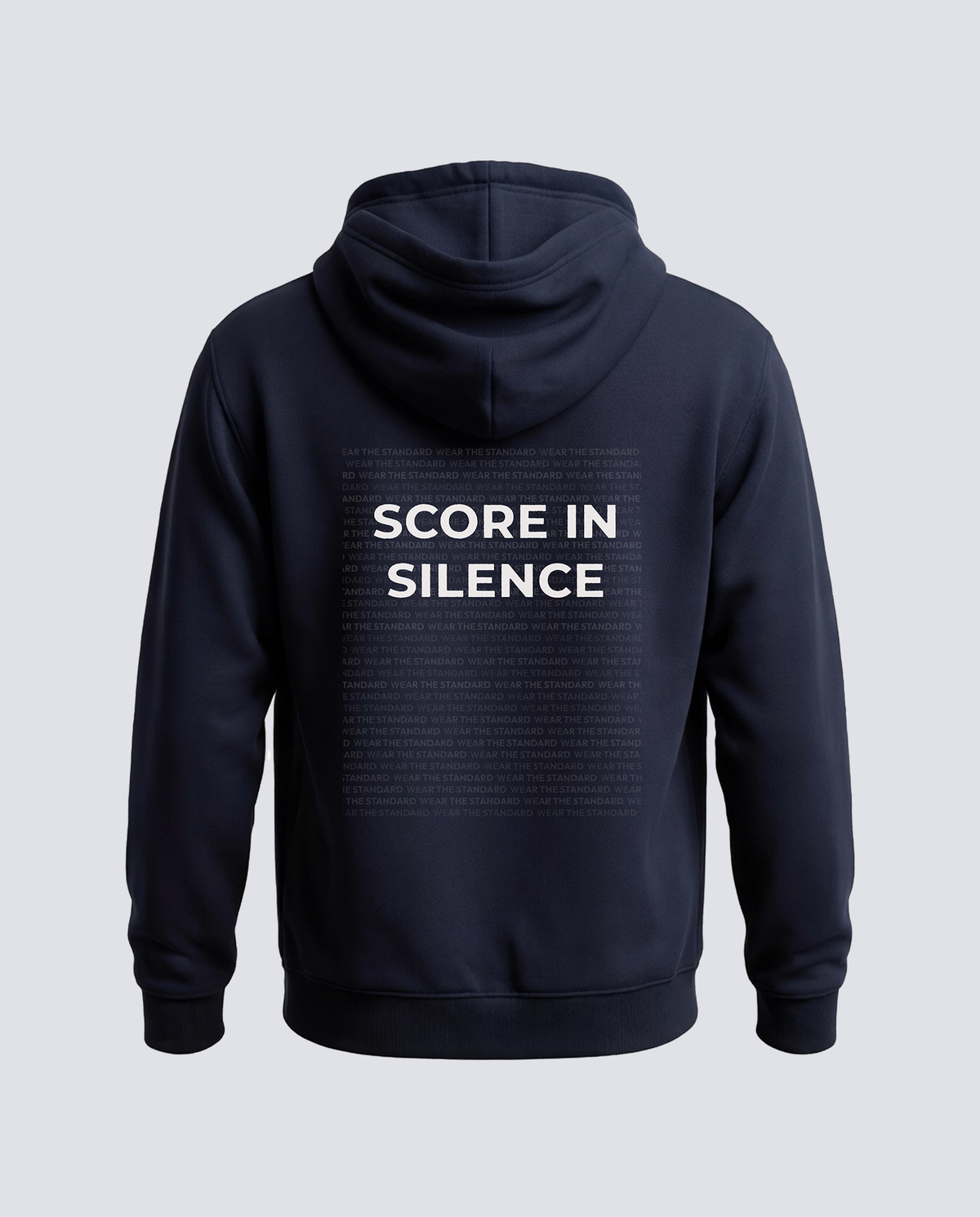 Score In Silence — Echo — Mannequin back print, Blue Ink #Color_Blue Ink