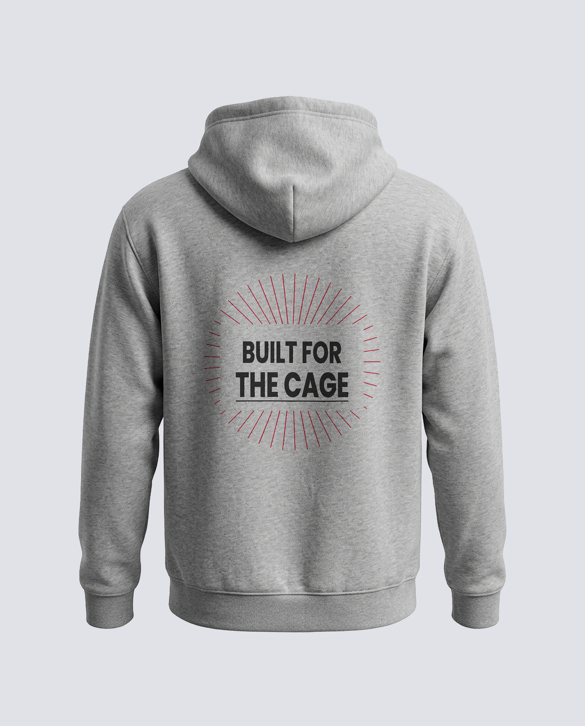 Built For The Cage — Radiant — Mannequin back graphic, Marle Grey #Color_Marle Grey
