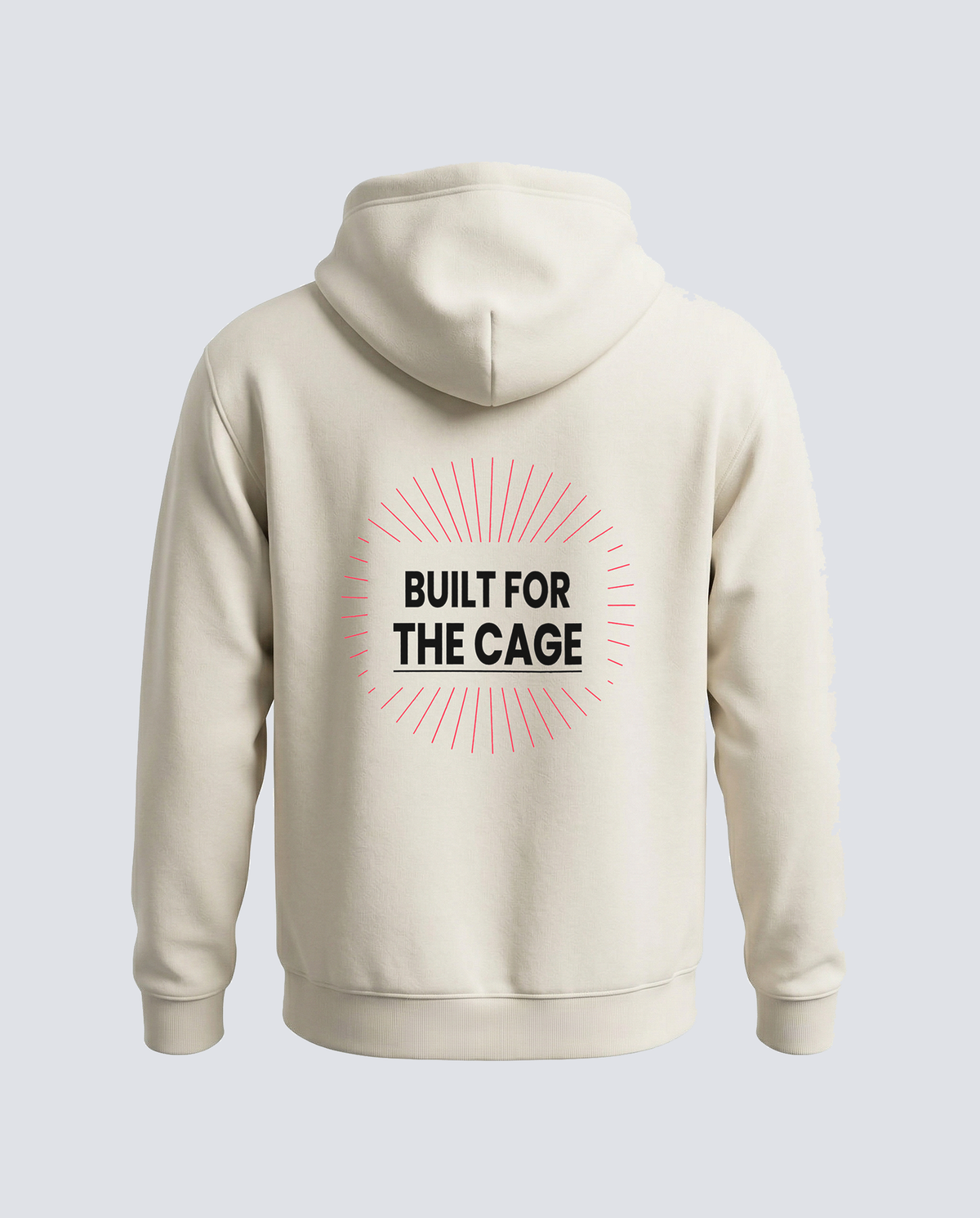 Built For The Cage — Radiant — Mannequin back graphic, Natural #Color_Natural