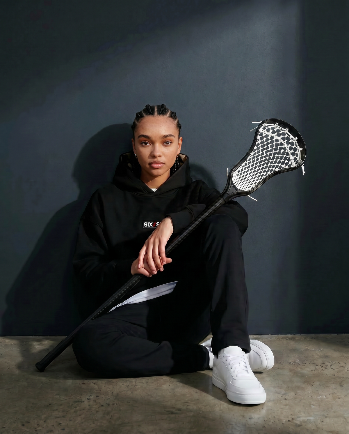 No Look — Female model editorial LAX (Amara), Black #Model_F #Color_Black