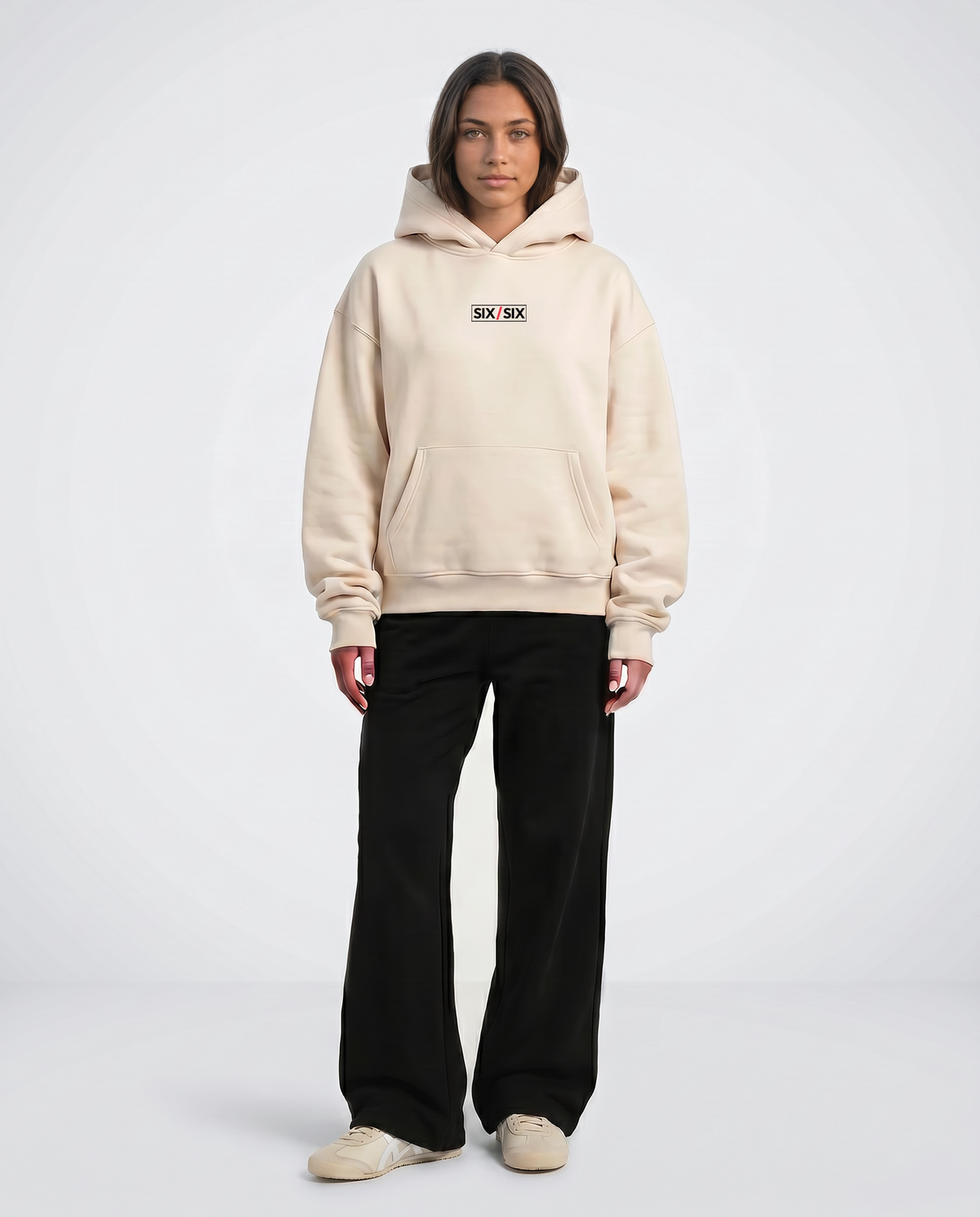 Wear The Standard — Cage — Female model full look (Kai), Natural #Model_F #Color_Natural