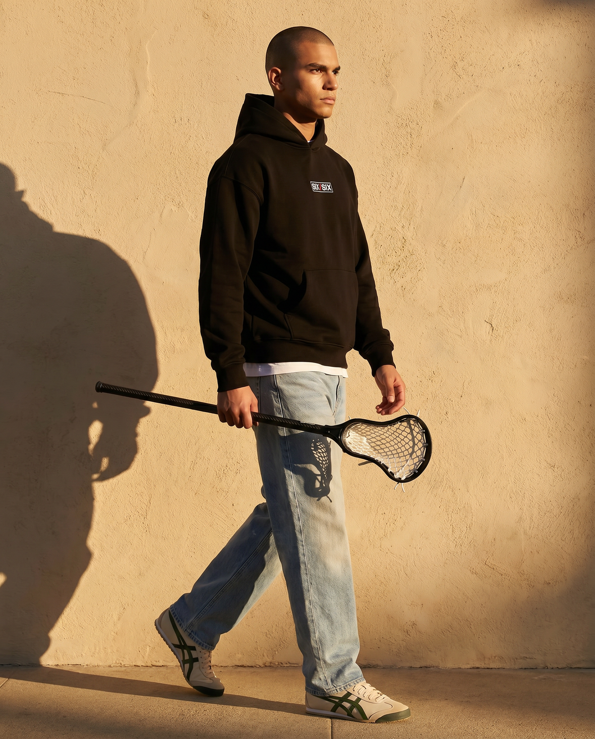 Built For The Cage — Radiant — Male model editorial LAX (Cruz), Black #Model_M #Color_Black