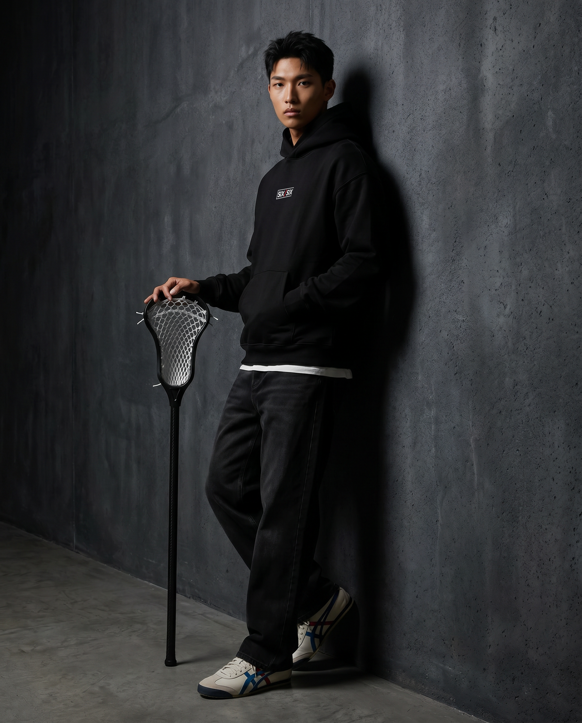 Score In Silence — Echo — Male model editorial LAX (Jae), Black #Model_M #Color_Black