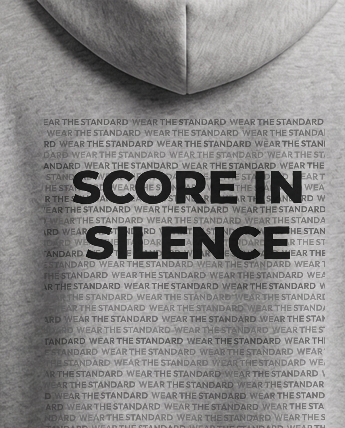 Score In Silence — Echo — Back logo detail, Marle Grey #Color_Marle Grey