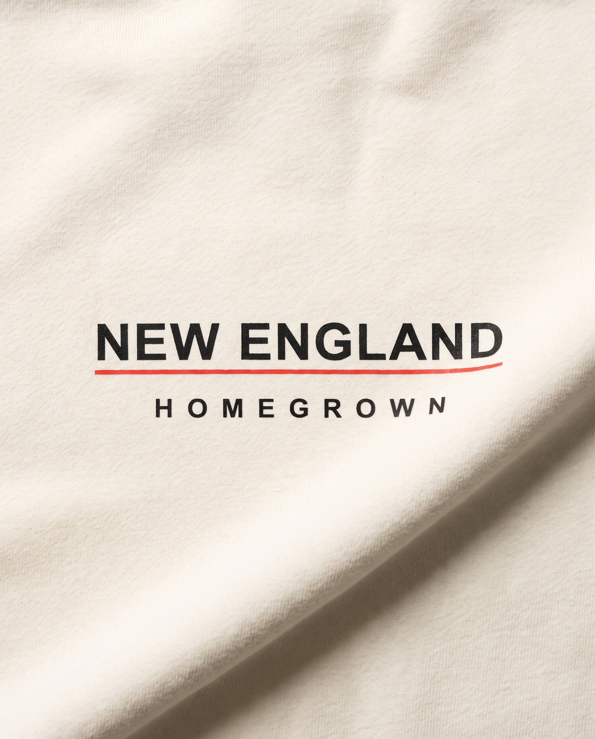Homegrown — New England back logo detail, Natural #Region_New England #Color_Natural