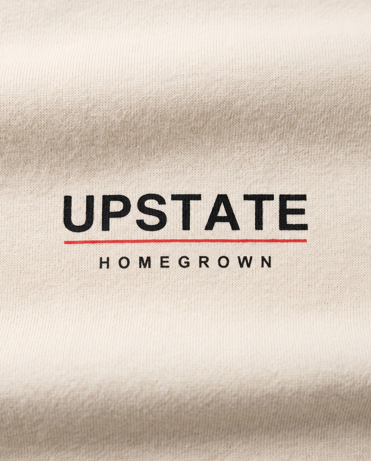 Homegrown — Upstate back logo detail, Natural #Region_Upstate #Color_Natural