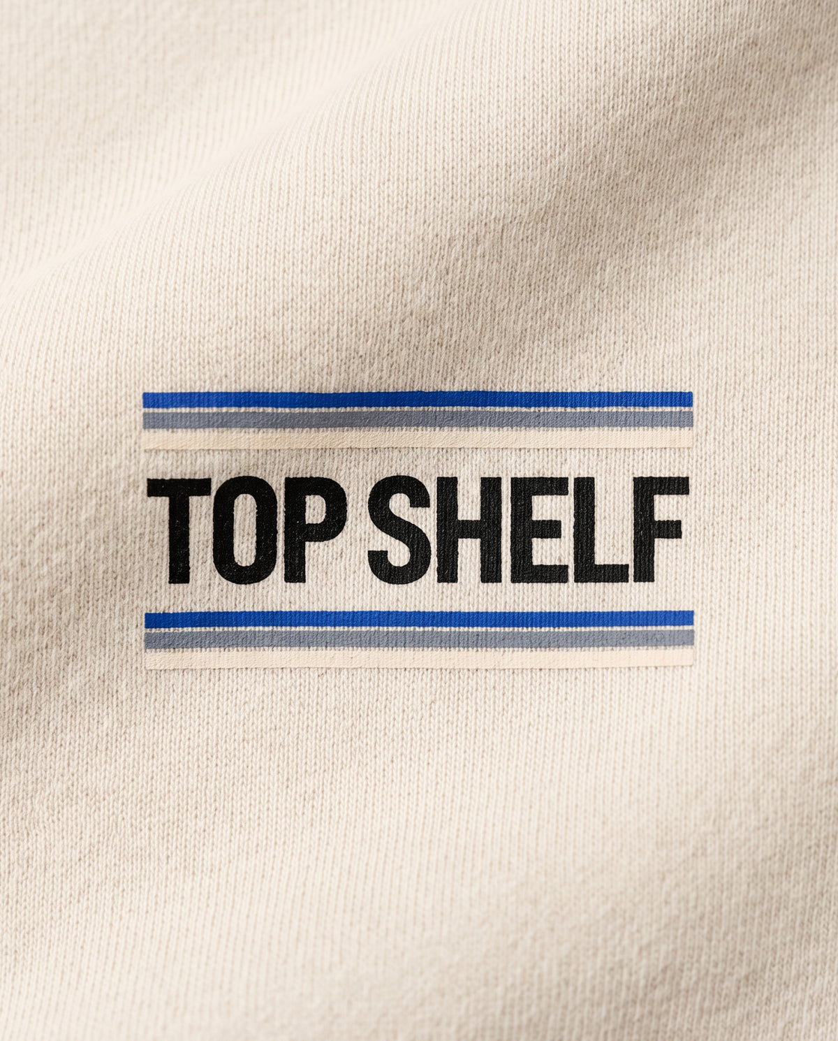 Lace — Cobalt Varsity — back logo detail, Natural #Color_Natural #Design_Cobalt Varsity