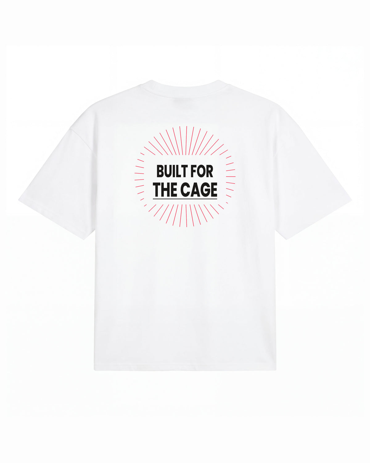 Built For The Cage — back, White #Color_White
