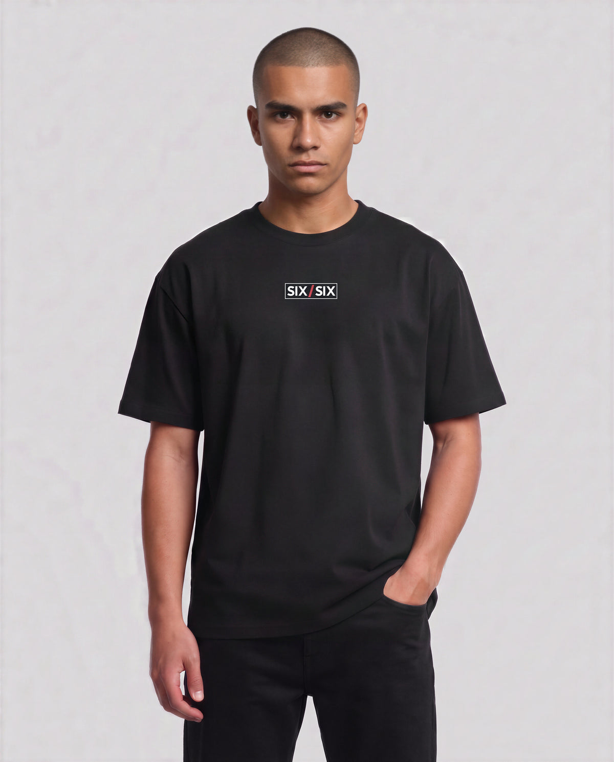 Built For The Cage model — front, Black #Color_Black