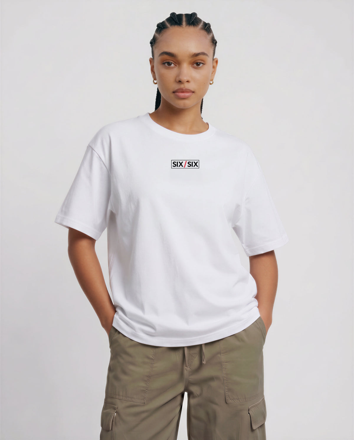 No Look model — front, White #Color_White