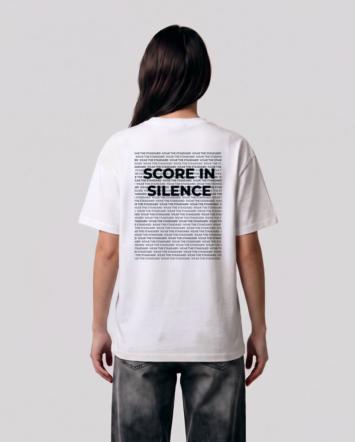 Score In Silence model — back, White #Color_White