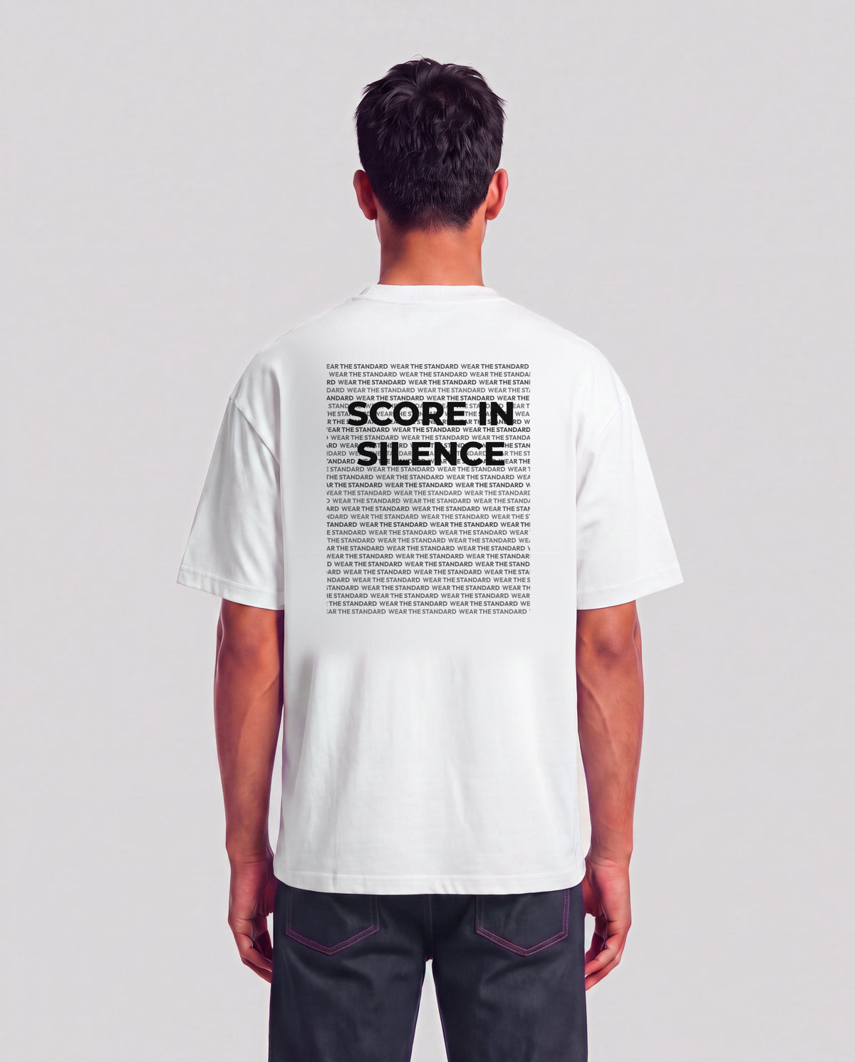 Score In Silence model — back, White #Color_White