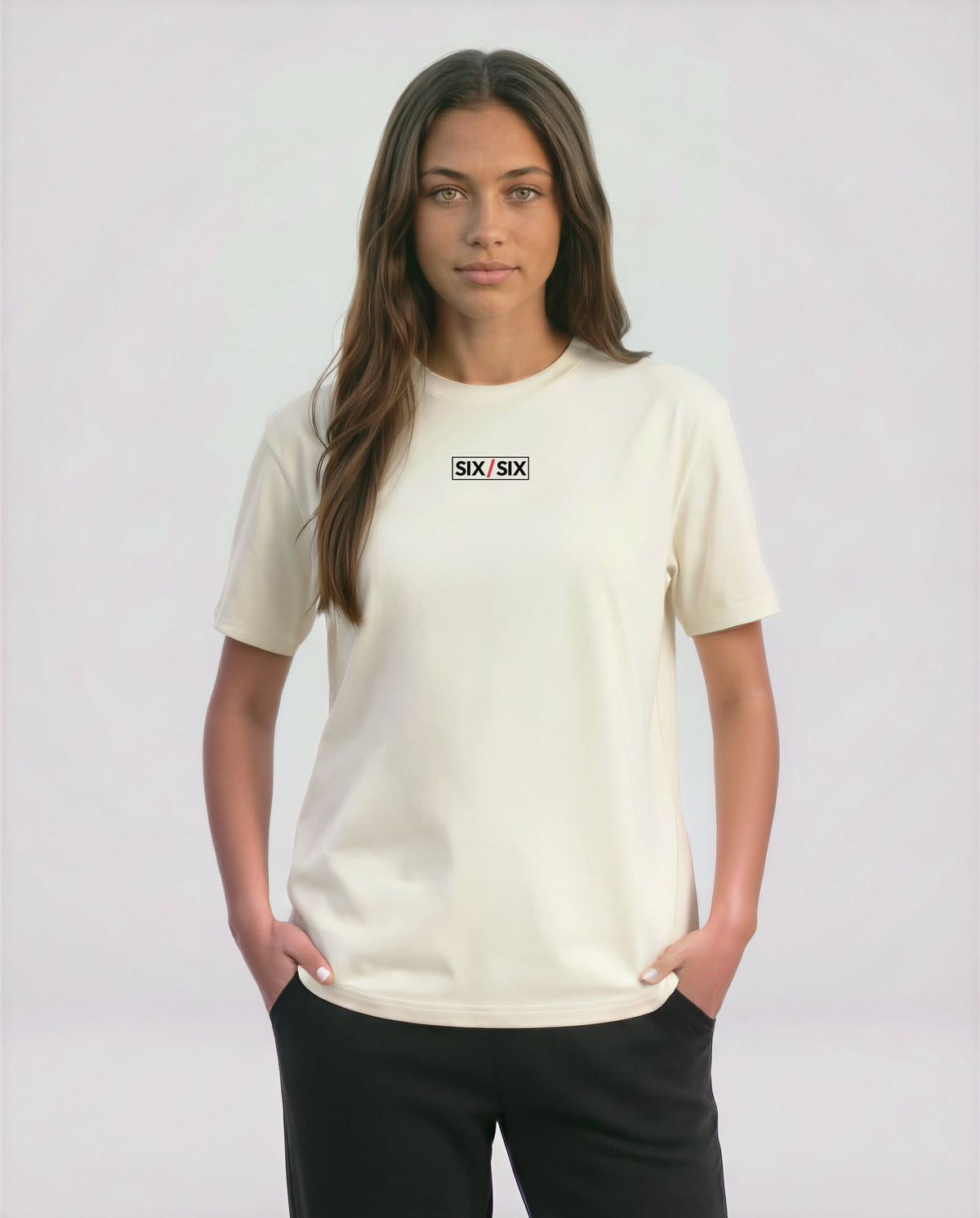 Wear The Standard model — front, Ecru #Color_Ecru