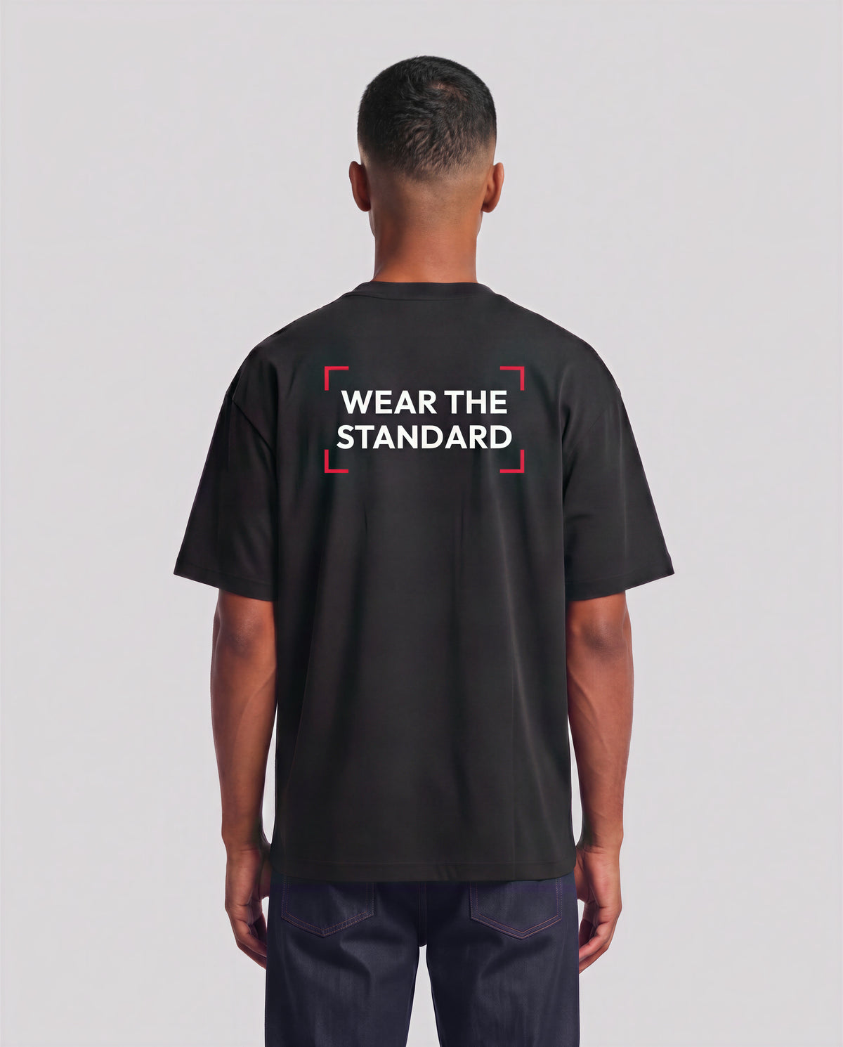 Wear The Standard model — back, Black #Color_Black