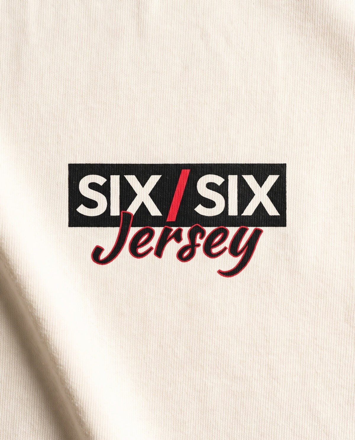 Homegrown logo close-up — Jersey, Ecru #Region_Jersey #Color_Ecru