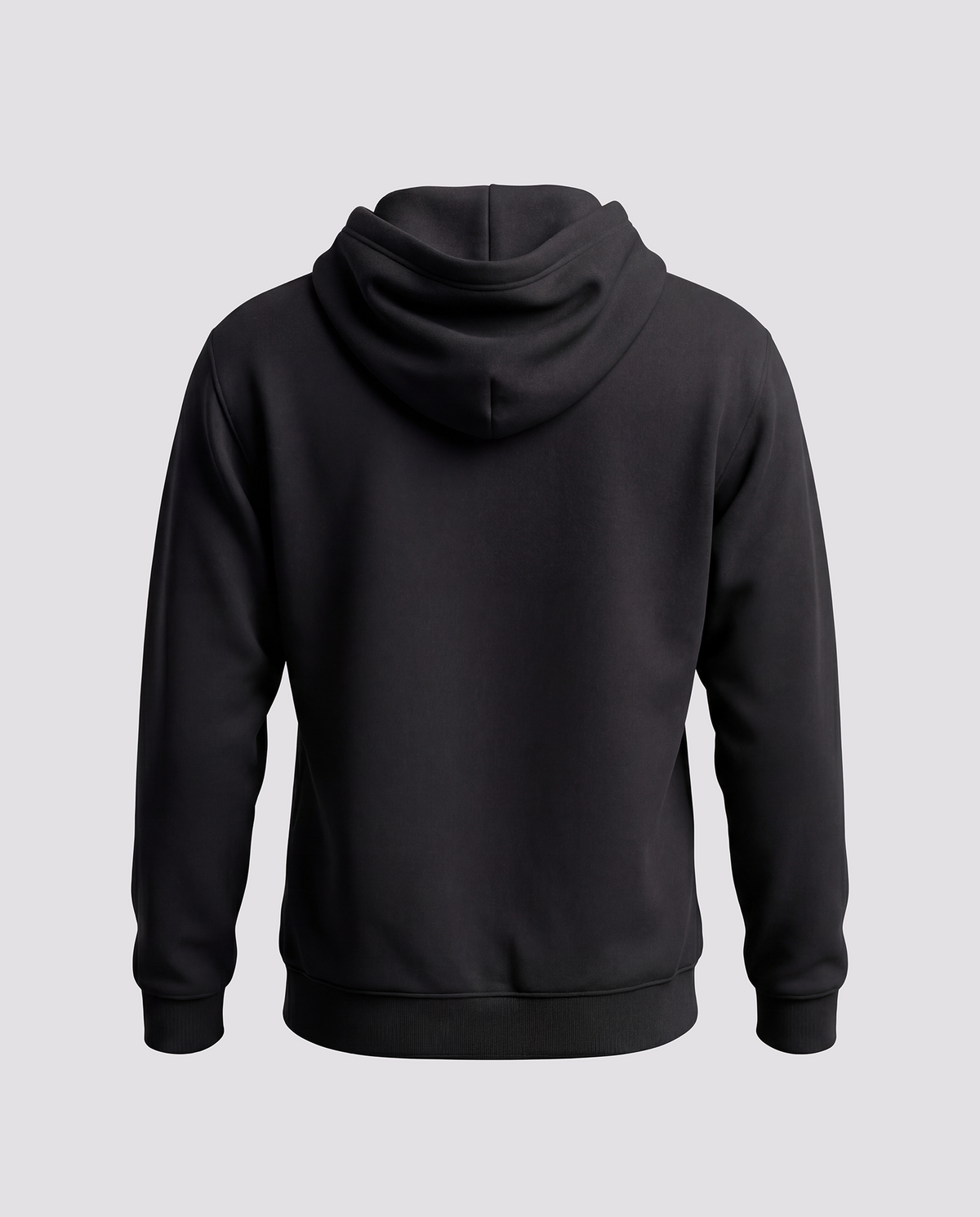 Starting Line — Logo Hoodie — Mannequin back, Black #Color_Black