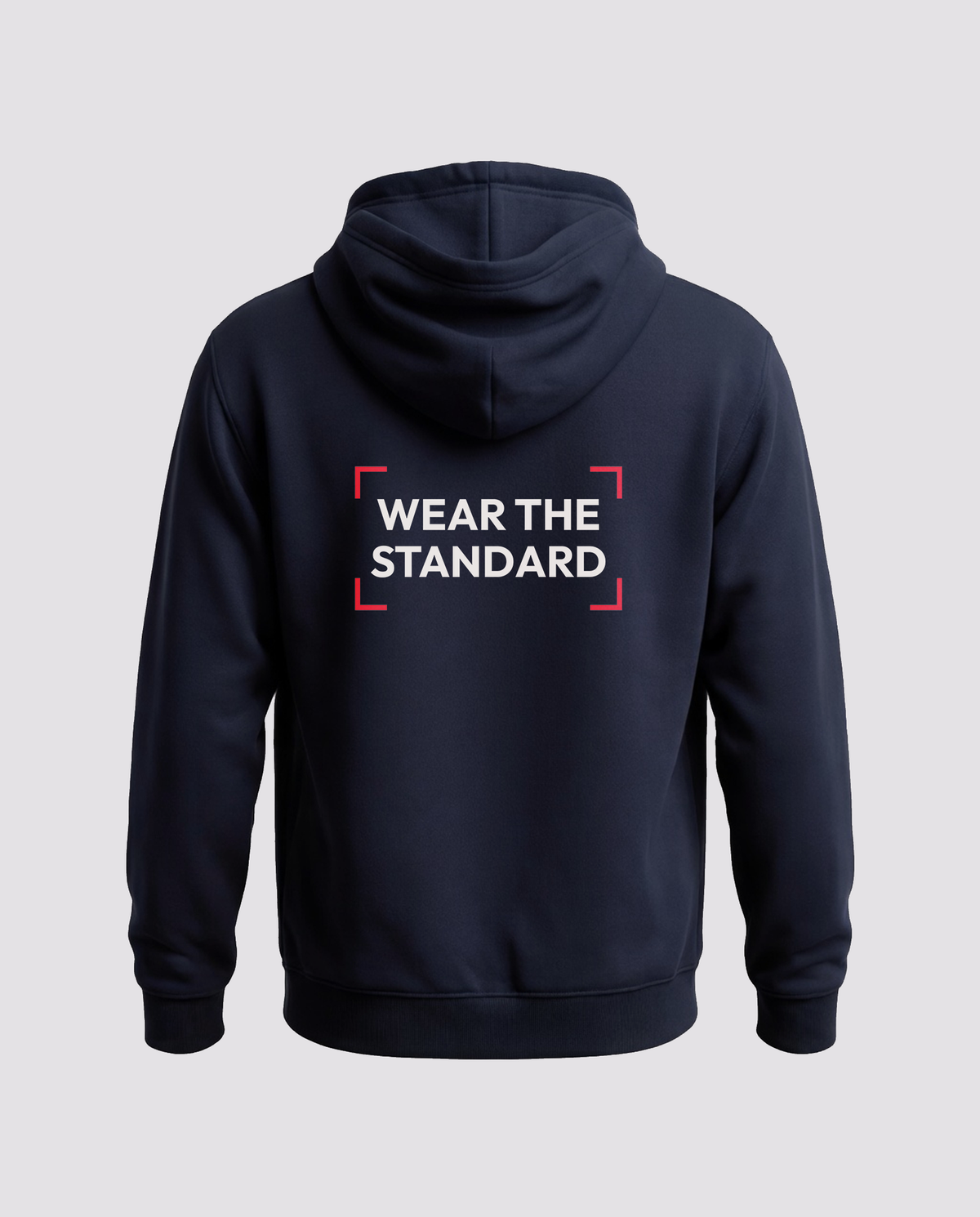 Wear The Standard — Cage — Back graphic, Blue Ink #Color_Blue Ink