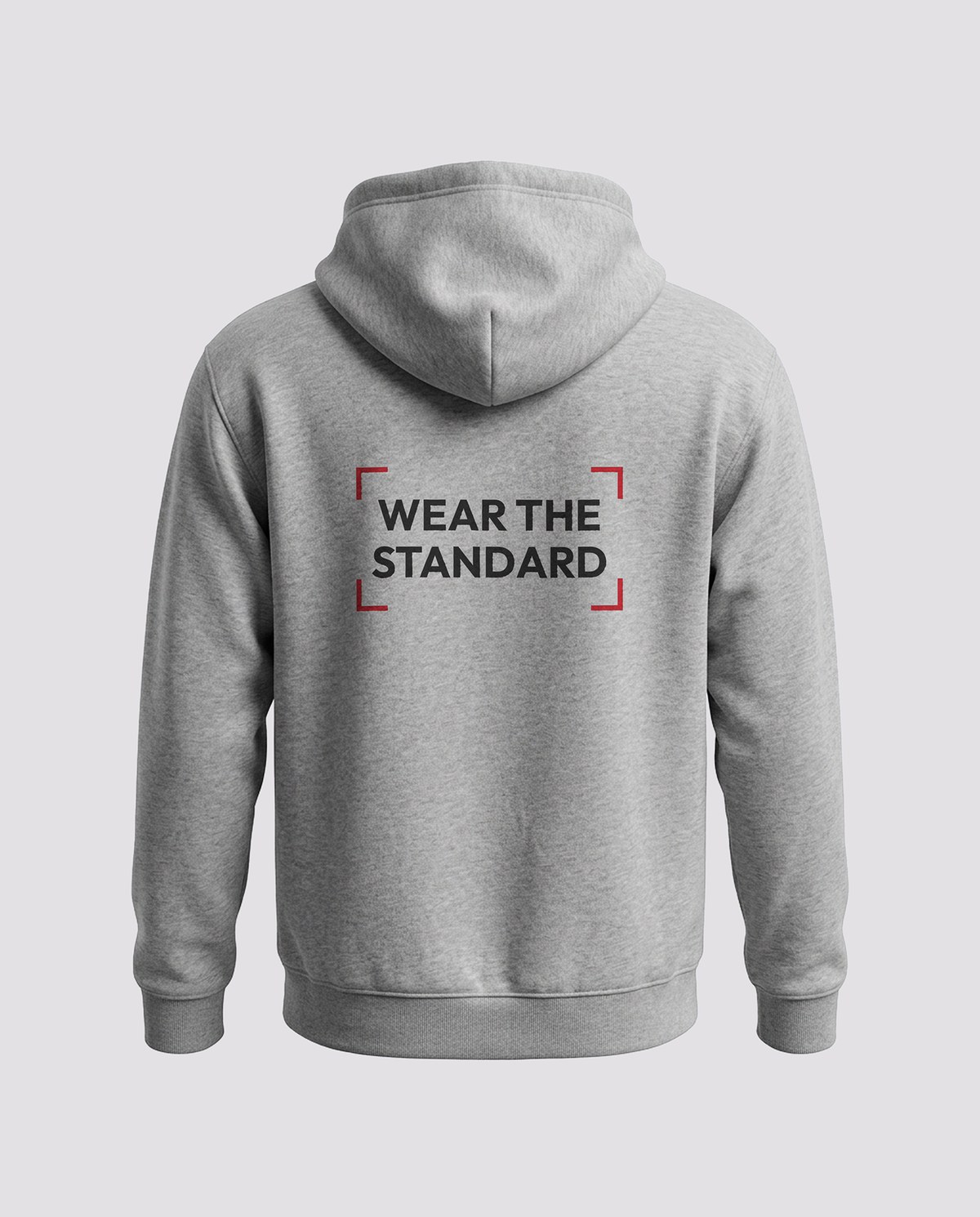 Wear The Standard — Cage — Back graphic, Marle Grey #Color_Marle Grey