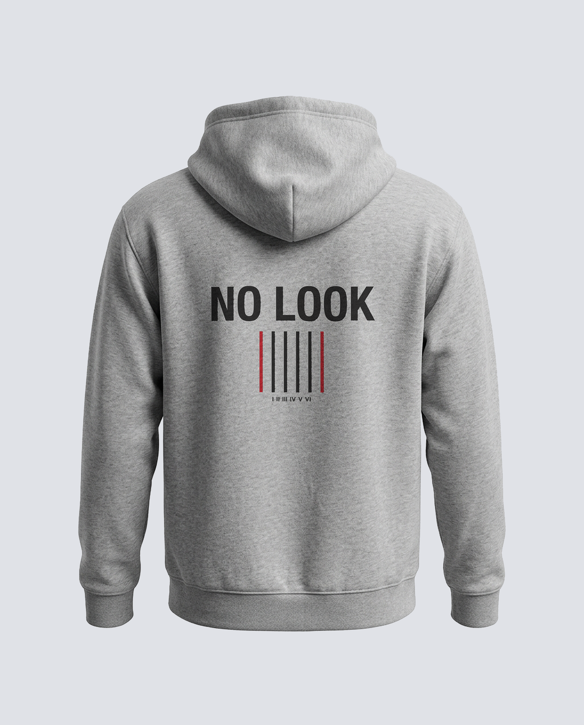No Look — Back graphic, Marle Grey #Color_Marle Grey