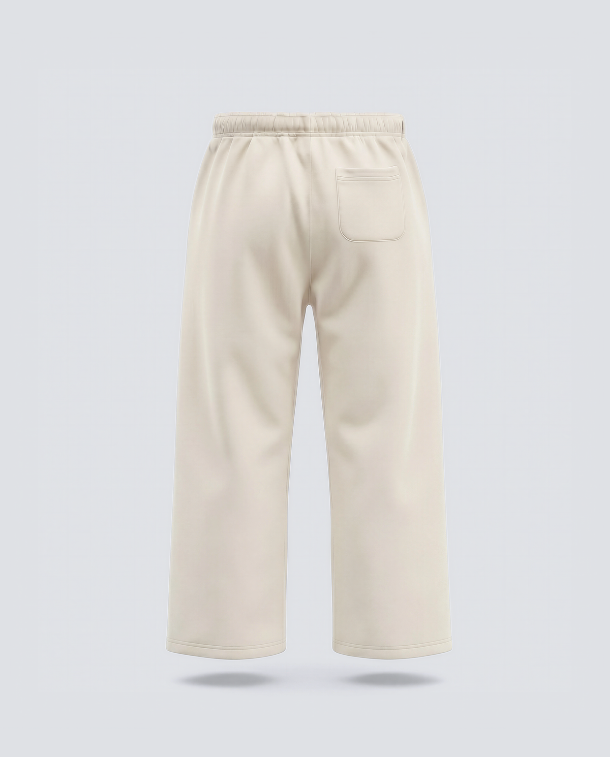 Essential Logo — Carrier Sweatpant — Mannequin back, Bone #Color_Bone