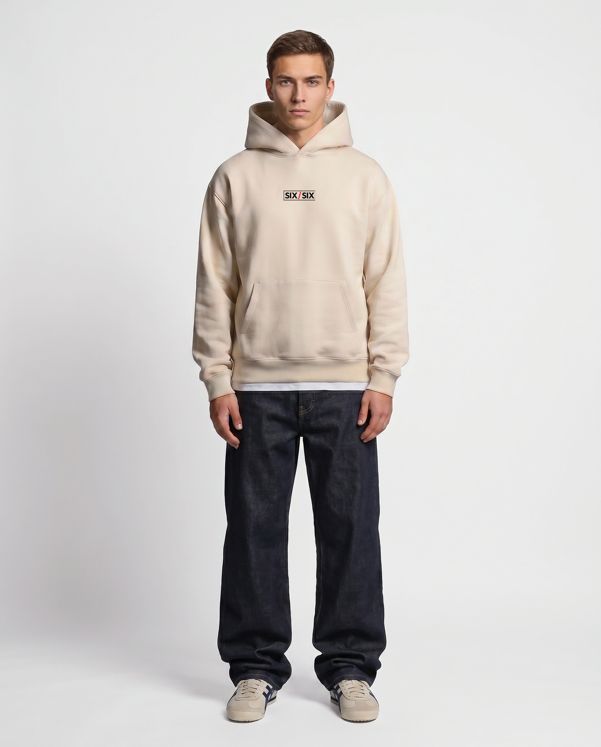 Corners Only — Baseline — Male model full look (Niko), Natural #Model_M #Color_Natural