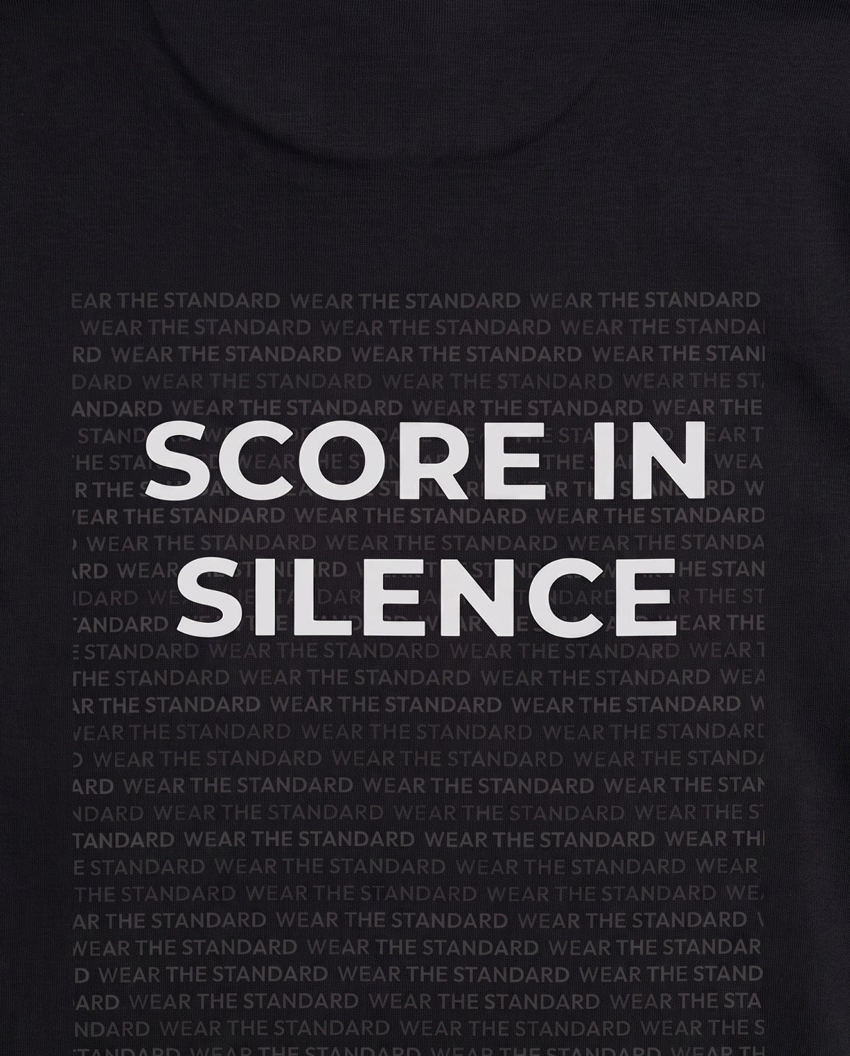 Score In Silence — Echo — Back logo detail, Black #Color_Black