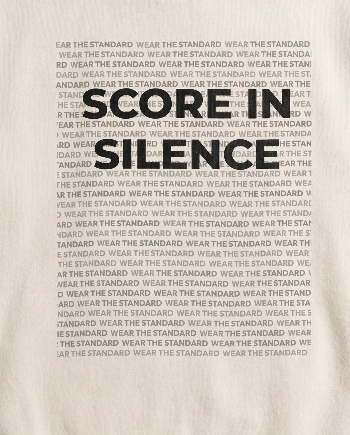 Score In Silence — Echo — Back logo detail, Natural #Color_Natural