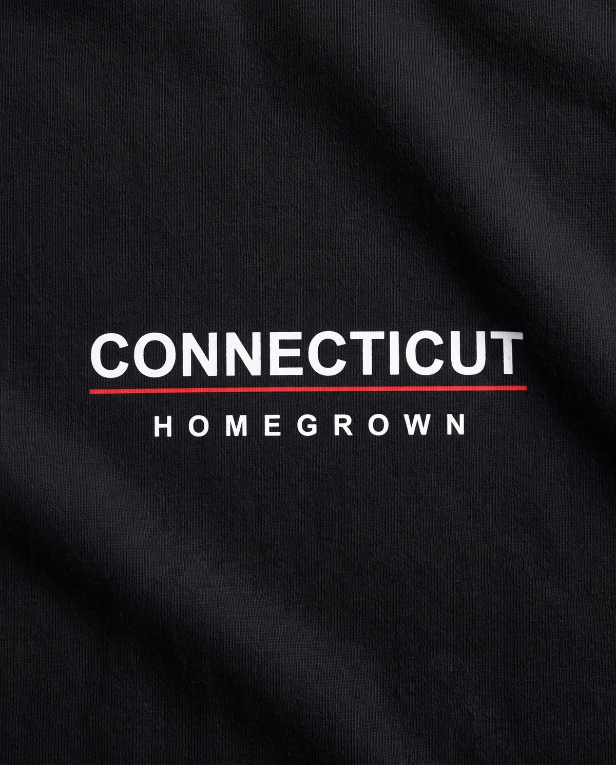 Homegrown — Connecticut back logo detail, Black #Region_Connecticut #Color_Black