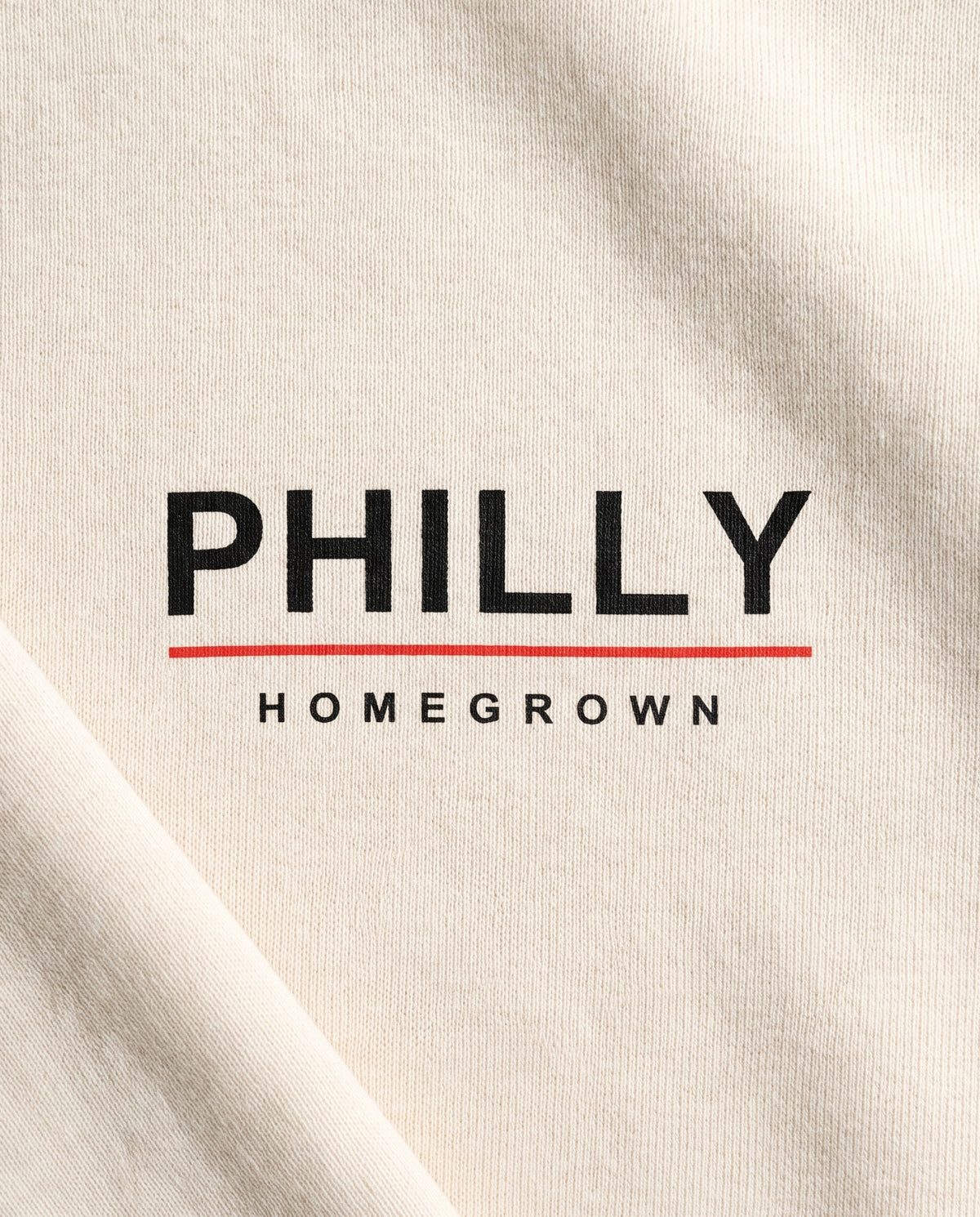 Homegrown — Philly back logo detail, Natural #Region_Philly #Color_Natural