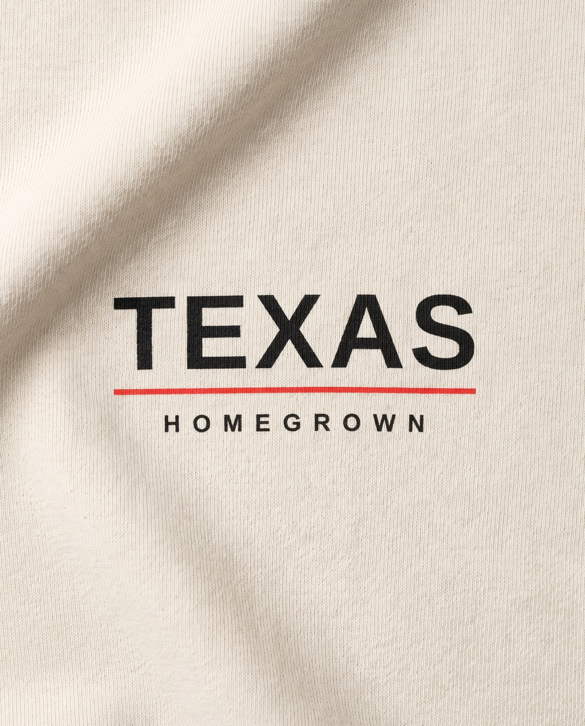 Homegrown — Texas back logo detail, Natural #Region_Texas #Color_Natural