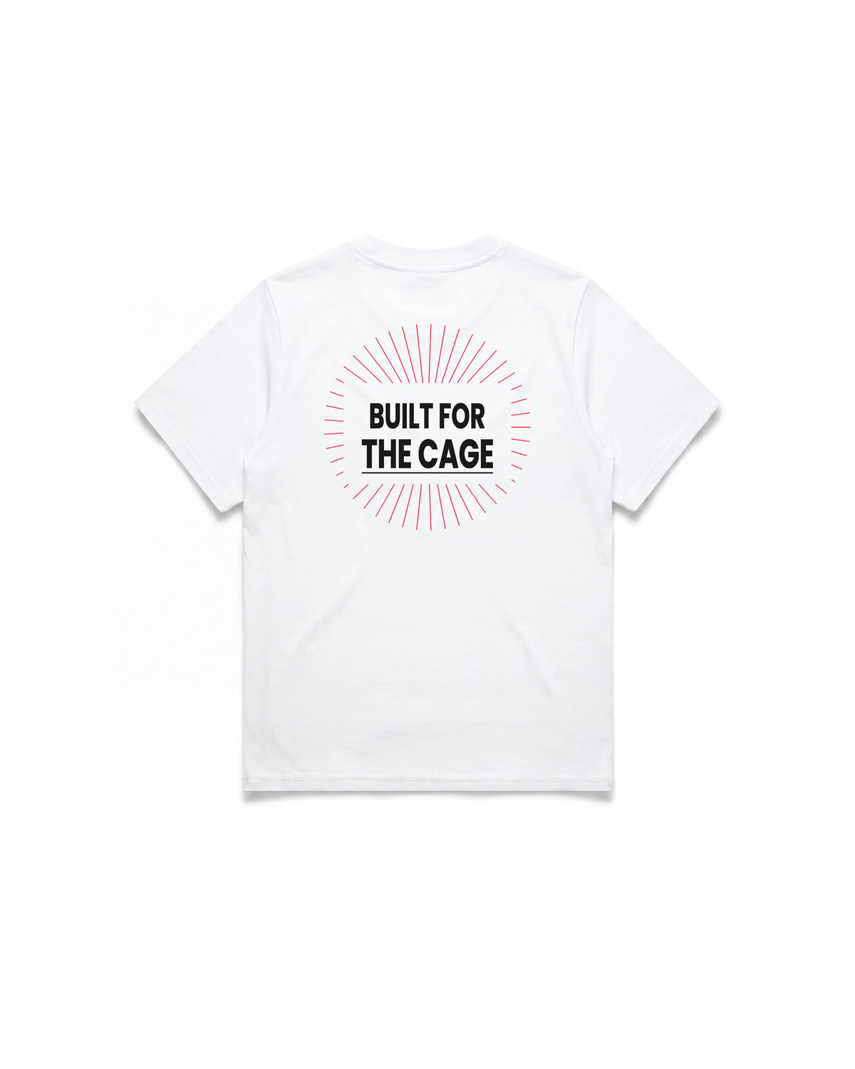 Built For The Cage — back, White #Color_White