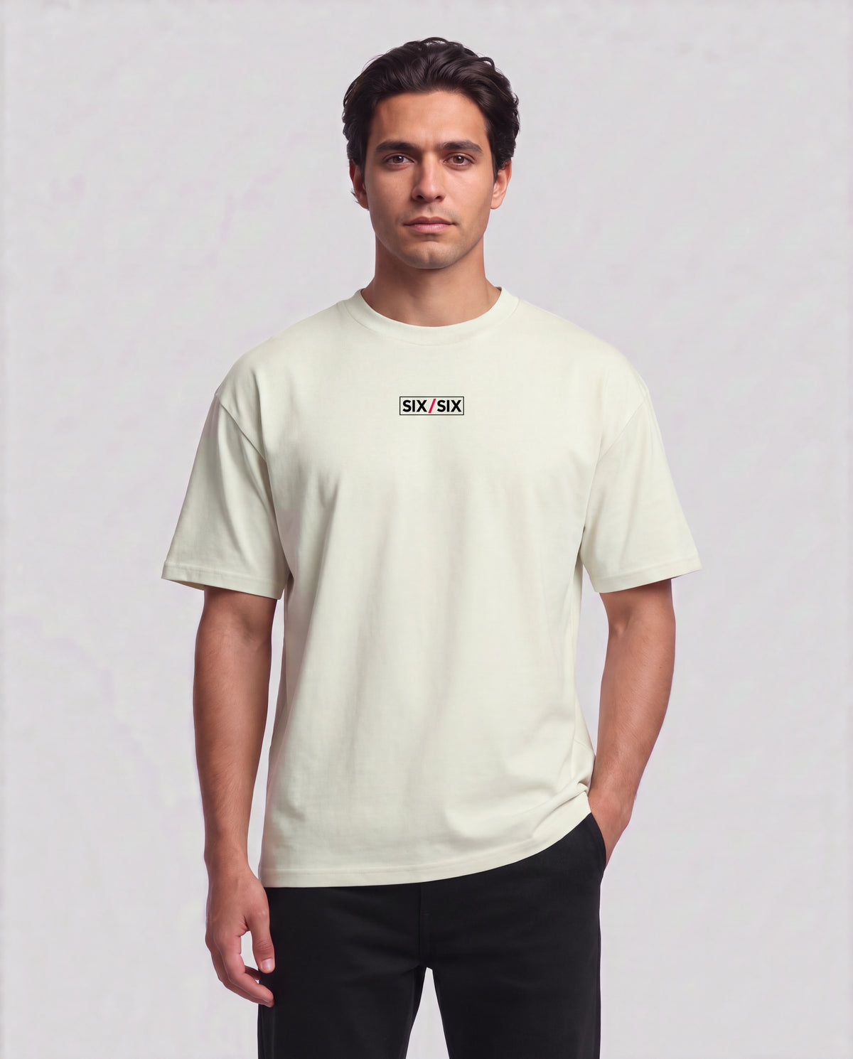 No Look model — front, Ecru #Color_Ecru