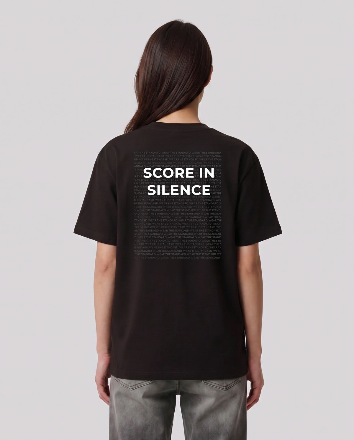Score In Silence model — back, Black #Color_Black