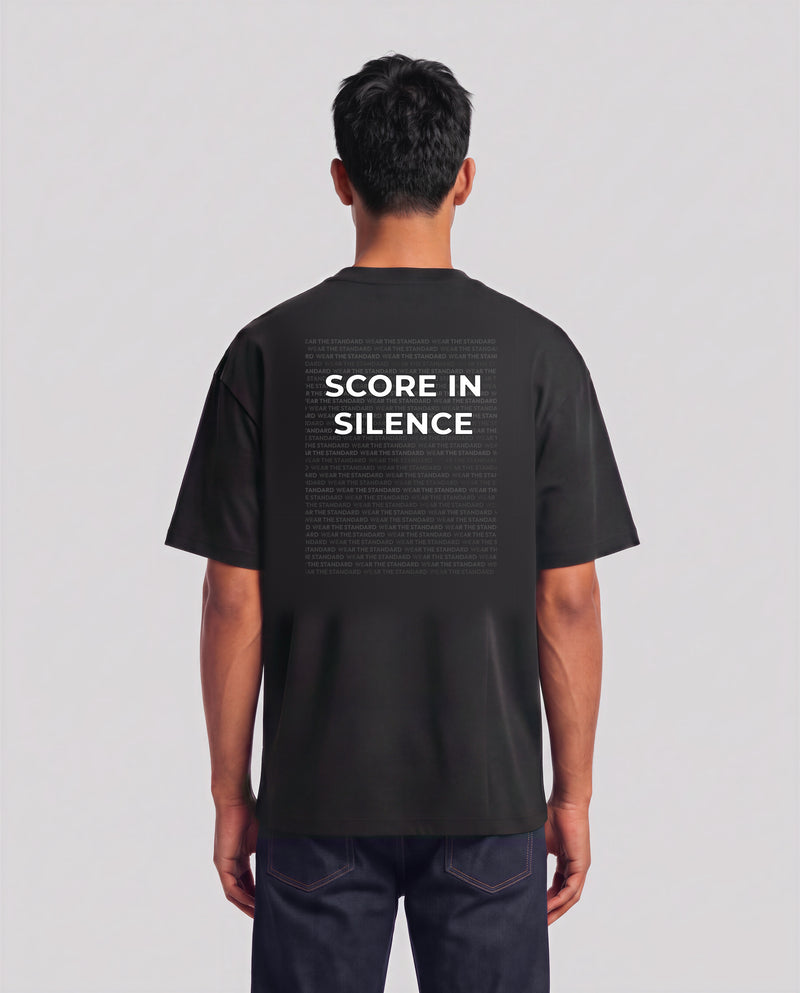 Score In Silence model — back, Black #Color_Black