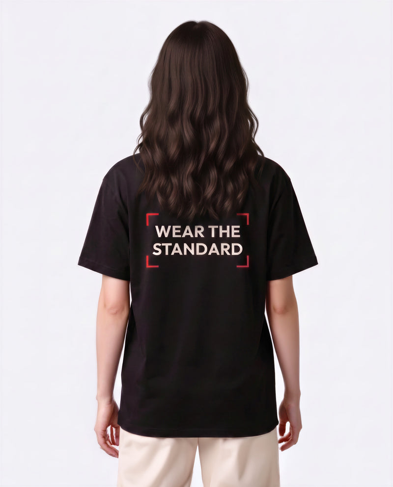 Wear The Standard model — back, Black #Color_Black