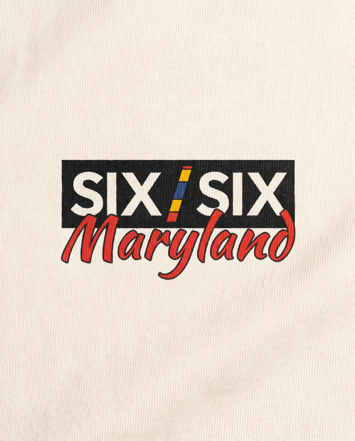 Homegrown logo close-up — Maryland, Ecru #Region_Maryland #Color_Ecru