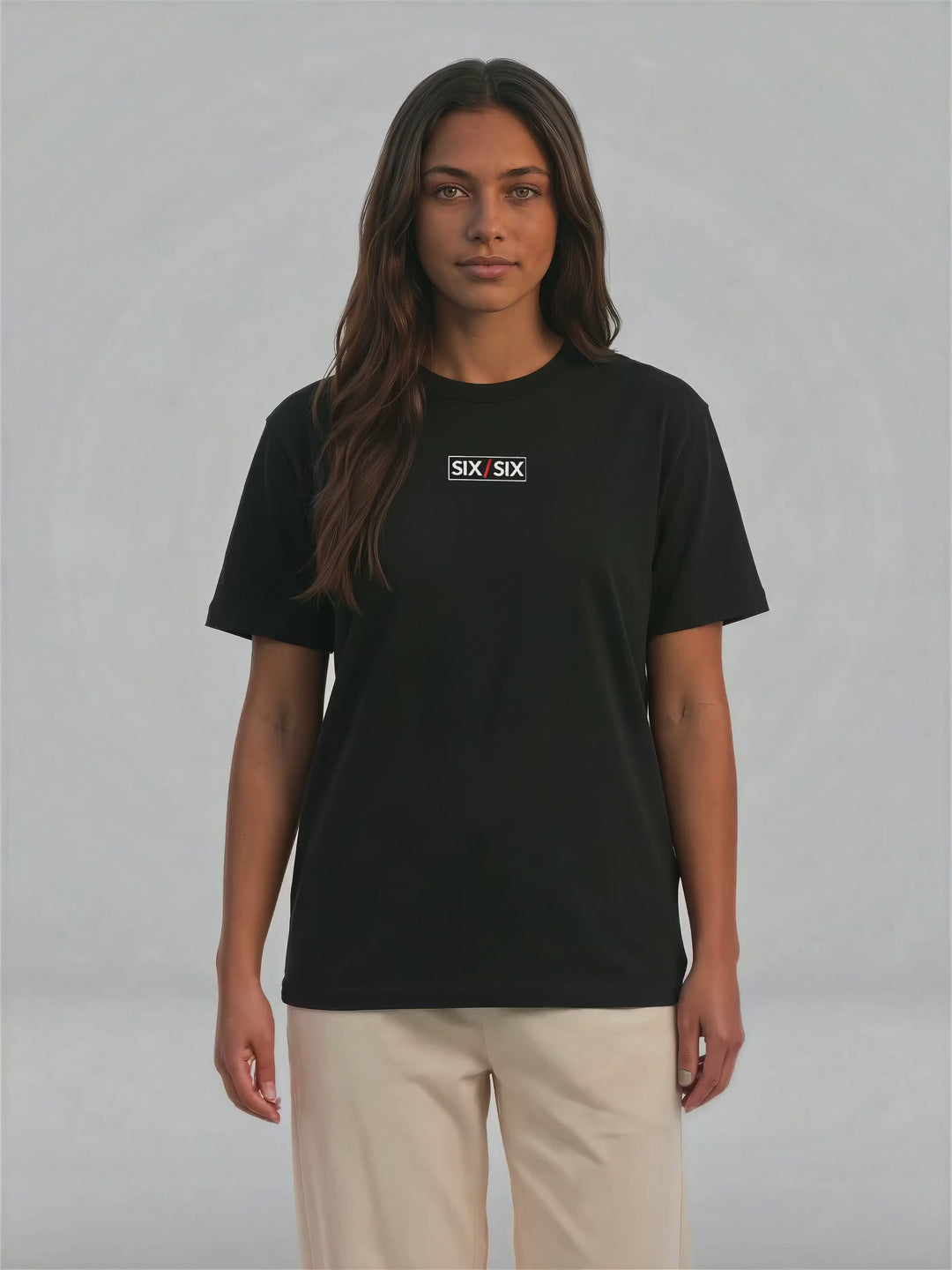 Wear The Standard tee — Women's — Kai, Black — PDP video