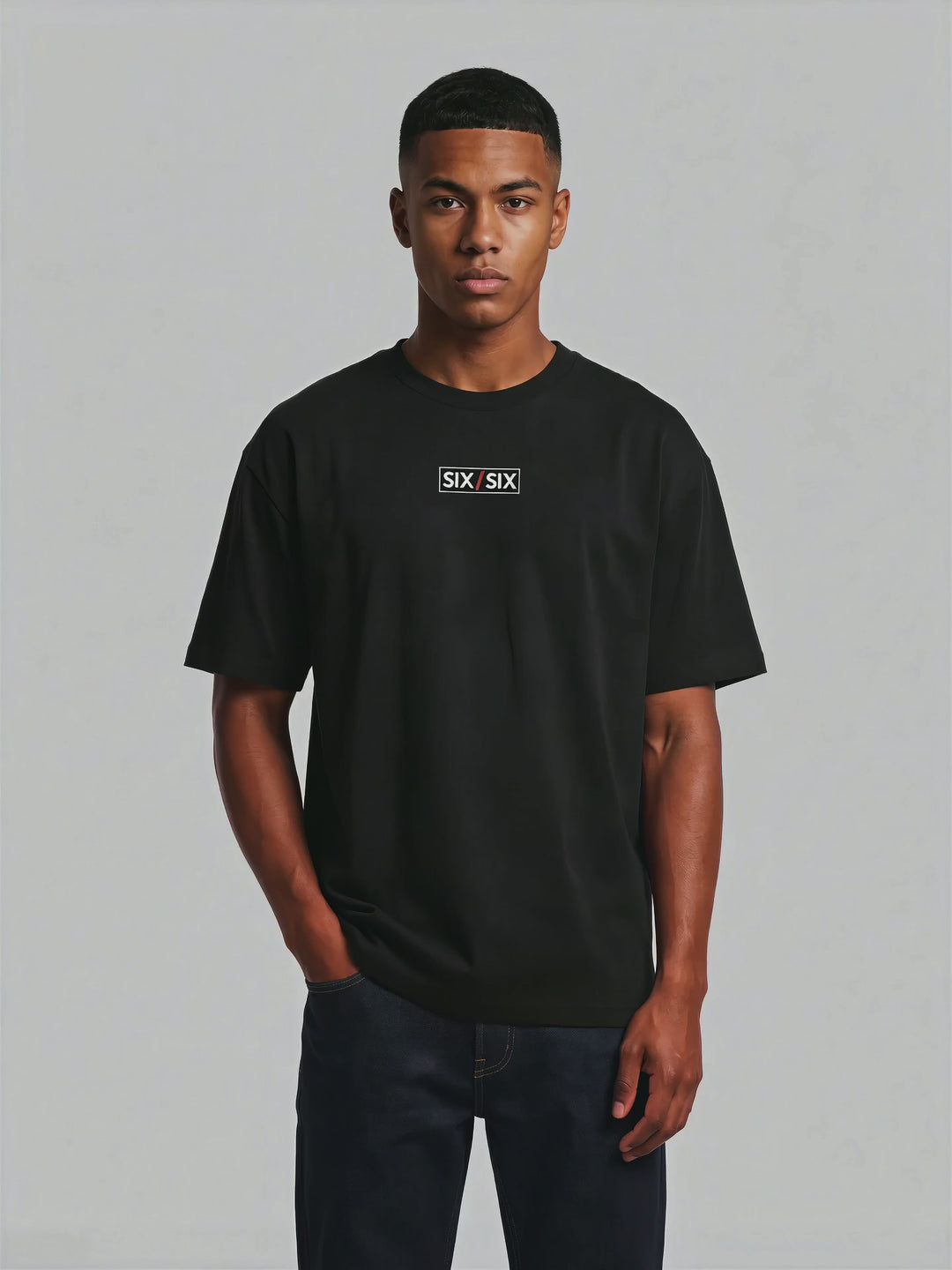 Wear The Standard tee — Men's — Roman, Black — PDP video