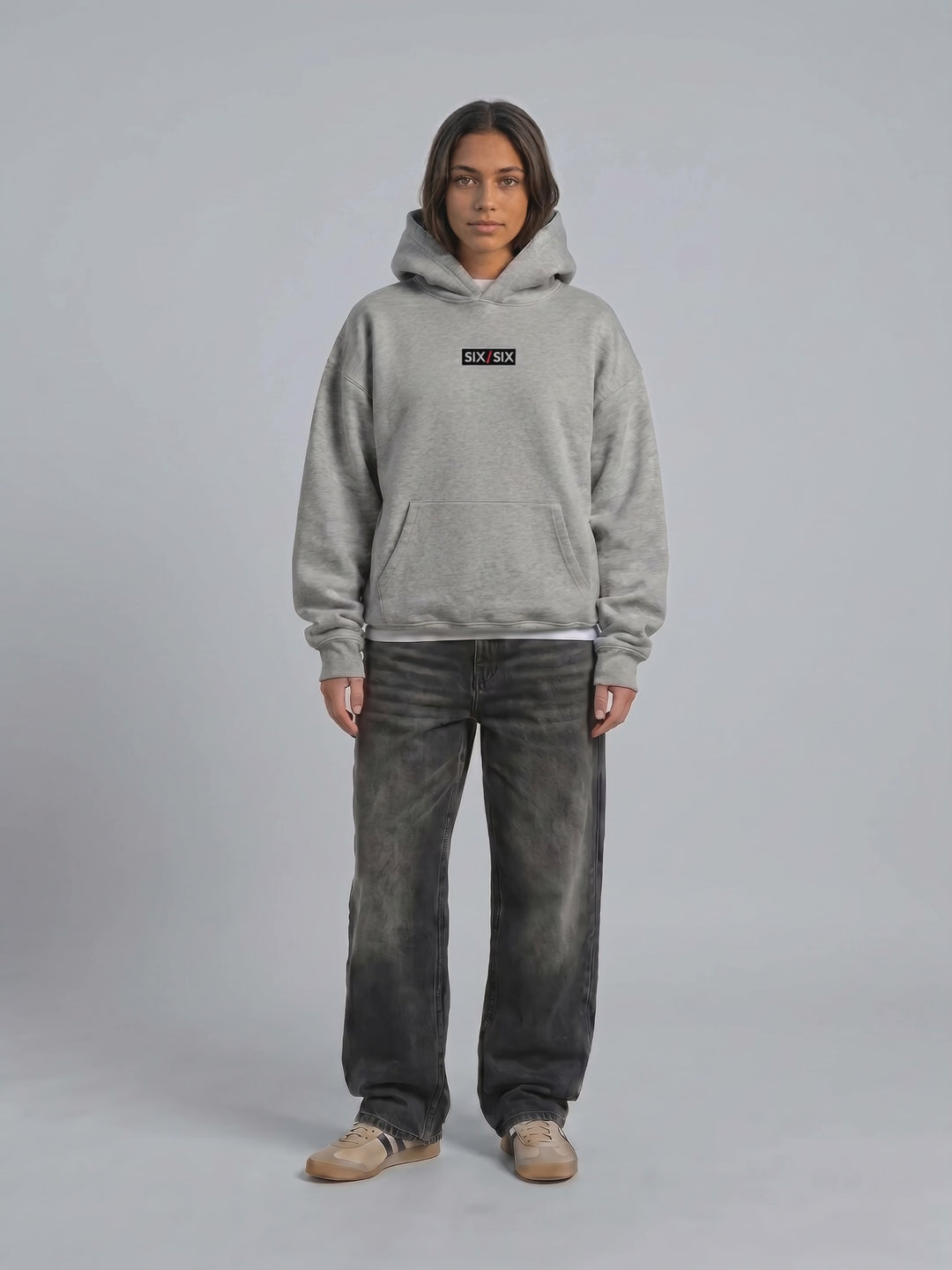 Starting Line hoodie PDP video — female model Kai, Marle — PB take #Model_F